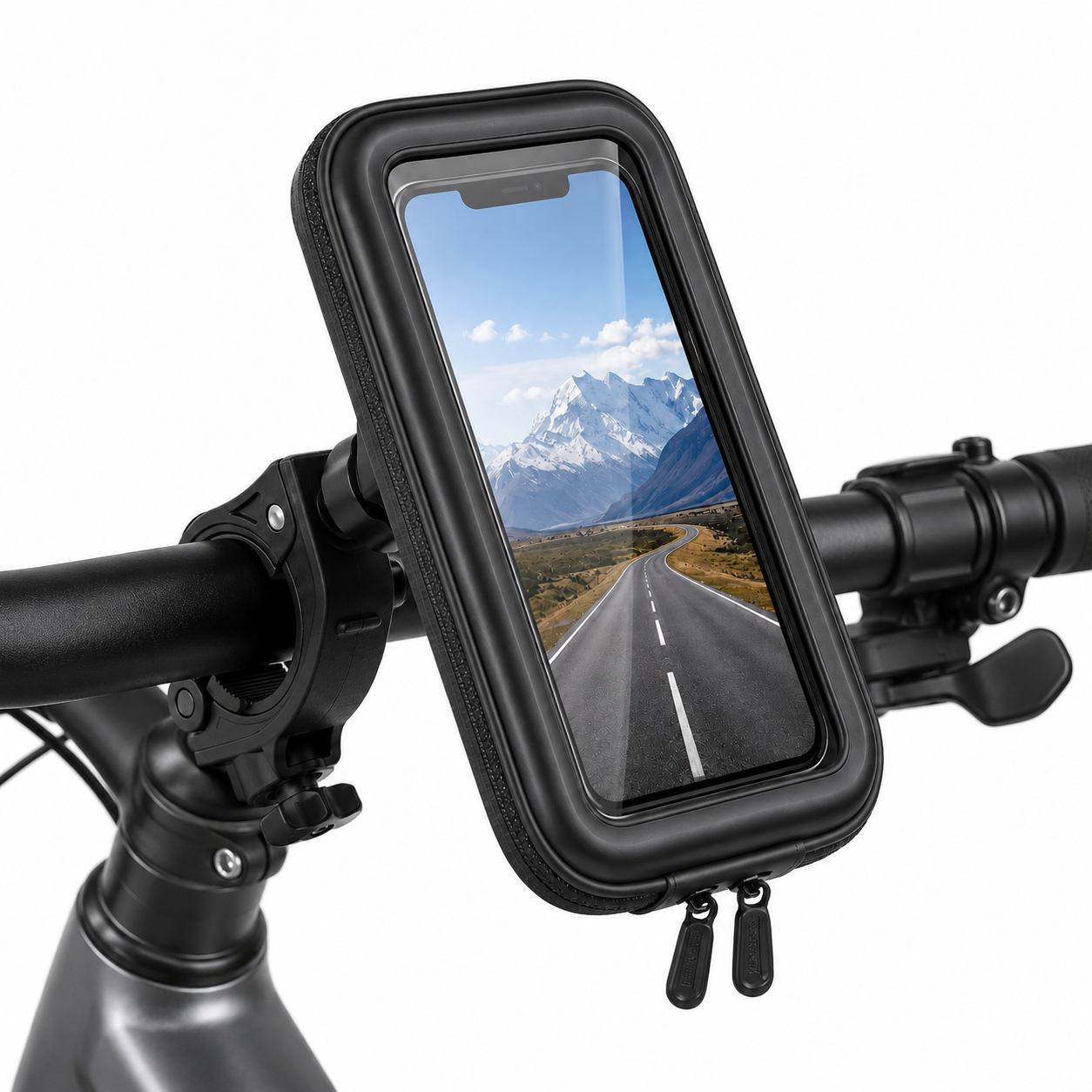 Support téléphone étanche pour vélo électrique – fixation guidon